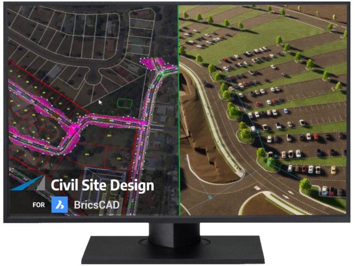 Civil Site Design for BricsCAD