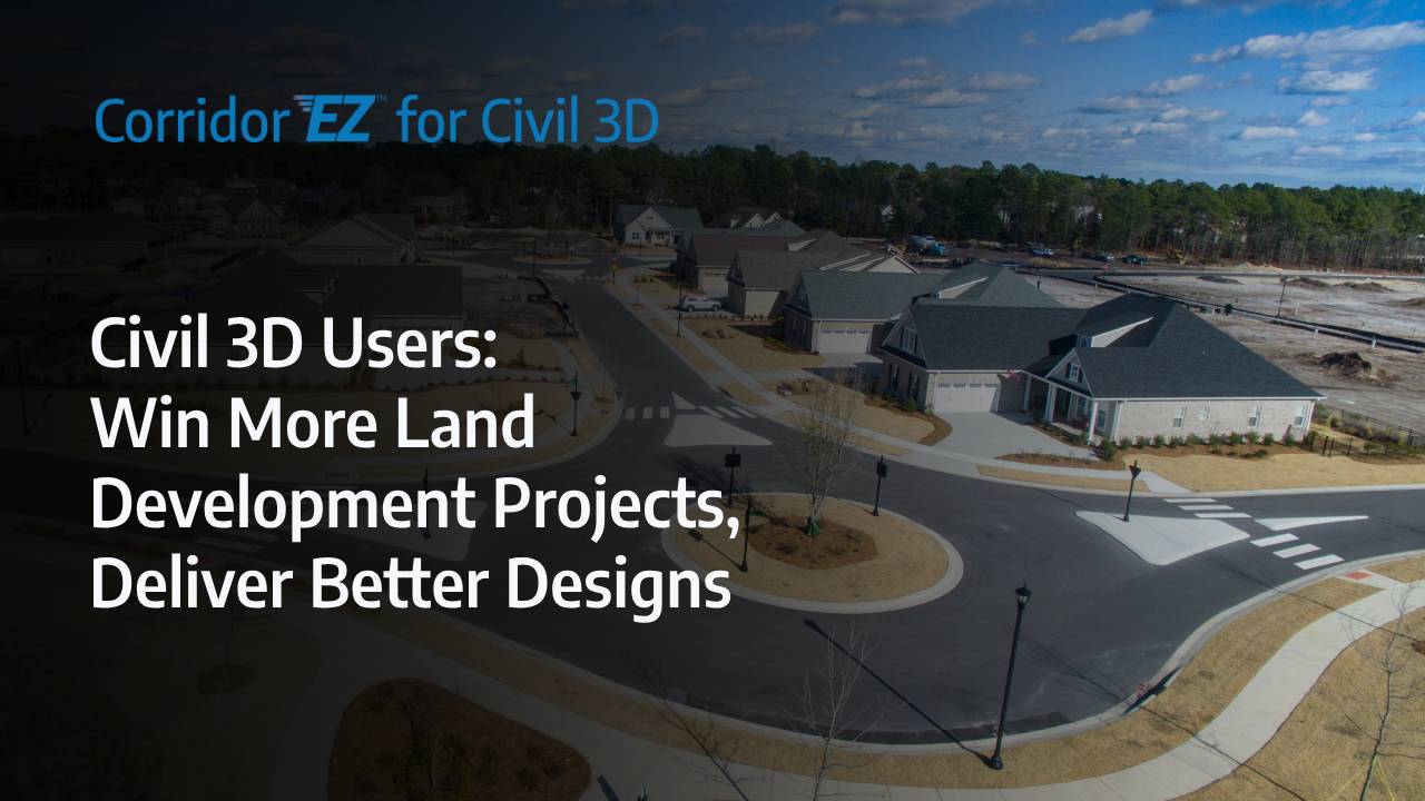 Land Development - Corridor EZ for Civil 3D