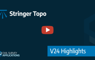 New Features In Stringer Topo V24