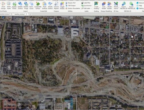 Surfaces From Satellite Data, Point Files, Point Clouds