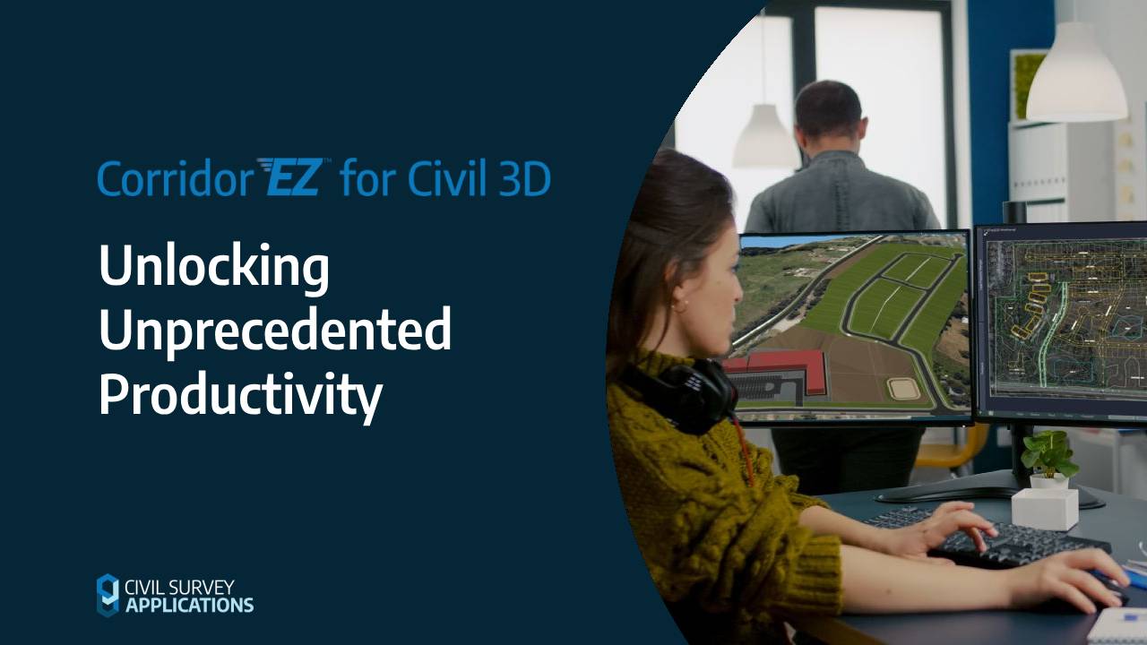 Unlocking Unprecedented Productivity with Corridor EZ for Civil 3D